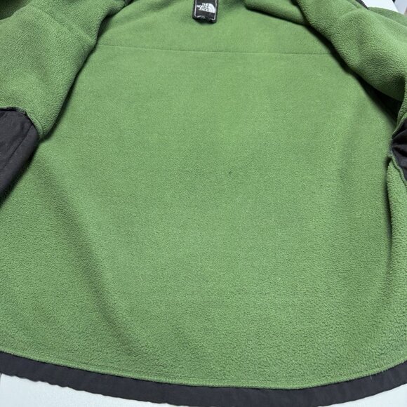 The North Face Denali Jacket Mens XL Green Fleece Outdoors Polartec Recycled - Picture 15 of 16